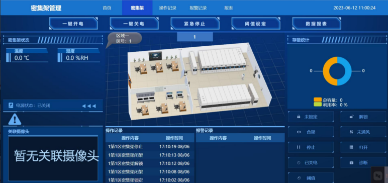 檔案室環(huán)控設備展示