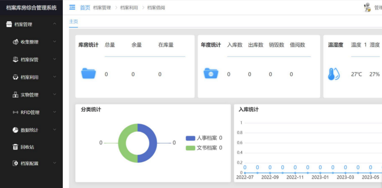 檔案室環(huán)控設備展示